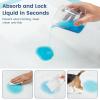 Giantex Puppy Pee Pads 200 Count, 24”x24” Dog Potty Pads, Powerful Absorbency, 5-Layer Design, Leak-Proof Disposable Pet Piddle Training Pad for Dogs Doggie Cats Rabbits(18”x13”)