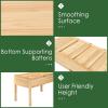 Giantex Raised Garden Bed, Planter for Flower Vegetables, Outdoor Plant Box Patio Backyard, Easy Assembly (48.5”Lx48.5”Wx12”H, Brown)(Wood)