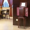 Giantex Standing Jewelry Cabinet Armoire with Top Flip Mirror, Jewelry Storage Organizer with 2 Side Doors for Necklaces, Jewelry Armoire Box Chest for Women Girls, Walnut(Walnut)