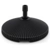 Giantex 75lbs Fillable Umbrella Base, 20 inch Water and Sand Filled Umbrella Stand, Fit 1.5″-1.9″ Umbrella Pole, HDPE Weighted Market Table Umbrella Holder for Outdoor Deck Garden Poolside(55.0 Pounds)