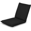 Giantex Adjustable Mesh Floor Sofa Chair, 6-Position Multi-Angle Padded Floor Chair, Cushioned Back Support Versatile, Video Game Chairs for Meditation Seminars Reading TV Watching or Gaming(Black)