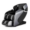 Giantex Full Body Massage Chair, Zero Gravity Shiatsu Massage Recliner with SL Track, Voice Control, Heat, Foot Roller, Thai Yoga Stretch, Airbags, 12 Auto Modes, 5 Manual Modes, Free Indoor Delivery(Black)