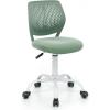 Giantex Kids Desk Chair, Adjustable Children Study Chair, Swivel Armless Mesh Task Student Chair, Child Desk Chair with Adjustable Height & Lumbar Support Computer Chair (Blue)(Sage)
