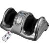 Giantex Shiatsu Foot Massager Machine for Feet, Nerve Pain Therapy Spa Gift Deep Kneading Rolling Massage for Leg Calf Ankle, Electric Shiatsu Foot Massager w/Remote, 4 Modes, Gray(Grey)