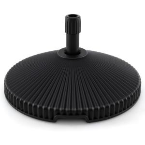 Giantex 75lbs Fillable Umbrella Base, 20 inch Water and Sand Filled Umbrella Stand, Fit 1.5″-1.9″ Umbrella Pole, HDPE Weighted Market Table Umbrella Holder for Outdoor Deck Garden Poolside(55.0 Pounds)