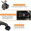 Giantex Hooded Hair Dyer, Stand Up Hair Dryer with Adjustable Height, Timer & Temperature, Bonnet Hair Dryer with Wheels, Salon Hair Dryer with Hood for Home Spa Beauty Station