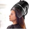 Giantex Hooded Hair Dyer, Stand Up Hair Dryer with Adjustable Height, Timer & Temperature, Bonnet Hair Dryer with Wheels, Salon Hair Dryer with Hood for Home Spa Beauty Station