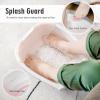 Giantex Foot Spa Bath W/Smooth Bubble Massage, Massage Nodes & Arch, Splash Guard, Toe-Touch Control, Heat Maintenance, Portable Home Spa, Tired Relieve, Promote Blood Circulation Feet Soaker (Pink)