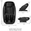 Giantex Full Body Massage Chair, Zero Gravity SL Track Massage Recliner with Negative Ion Generator, Auto Shoulder Detector, USB Chargeing, Airbags, Bluetooth Music Player, Back Heater (Brown)(Black)