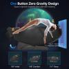 Giantex Full Body Massage Chair, Zero Gravity SL Track Massage Recliner with Negative Ion Generator, Auto Shoulder Detector, USB Chargeing, Airbags, Bluetooth Music Player, Back Heater (Brown)(Black)