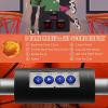 Giantex Foldable Basketball Arcade Game, 8 Game Options, Electronic Double Shot 2 Player w/ 4 Balls and LED Scoring System, Indoor Basketball Game for Kids, Adults(Black & Silver)