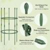 Giantex 3-Pack Tomato Cages, 60”Hx20” PE-Coated Metal Plant Cages & Supports w/Adjustable Height, 2-in-1 Round Trellis for Climbing Flower Vegetable Fruit, Potted Plant(20”Dia x 40”H (Pack of 3))