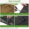 Giantex 6×330 FT Weed Barrier Landscape Fabric, 4.6OZ/Sq. Yd Heavy-Duty Permeable Woven PP Ground Cover, Weed Blocker Gardening Mat, Garden Weed Control Fabric for Yard Flower Bed Farm(4FTx250FT-4.6OZ/Sq. Yd)