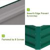 Giantex Patio Raised Garden Bed Vegetable Flower Planter Metal Plant Box Dark Green (47″ Lx35.5 Wx12.0 H)(47″Lx 35.5″Wx 12.0″H)