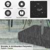 Giantex 200lbs Filled Umbrella Base with 2 Sandbags, Adjustable Knobs, All-Weather Cover, Fit for Poles up to 1.9″, Large Outdoor Umbrella Stand Holder for Market Poolside Patio Table Umbrella