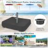 Giantex 200lbs Filled Umbrella Base with 2 Sandbags, Adjustable Knobs, All-Weather Cover, Fit for Poles up to 1.9″, Large Outdoor Umbrella Stand Holder for Market Poolside Patio Table Umbrella