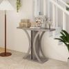 Giantex 40″ Narrow Console Table, T-Shaped Entryway Table with Open Storage Shelve, Industrial Sofa Table Behind Couch, Modern Foyer Table, Accent Table for Living Room, Entrance,Hallway(Rustic Brown)(Grey)