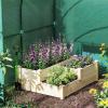 Giantex 3-Tier Raised Garden Bed, Tiered Planter Box w/Open-Ended Base, Fir Wood Elevated Raised Beds for Gardening, Vegetable Flower Herb Fruit, Perfect for Patio, Lawn, Backyard(43″Lx35″Wx14.5″H)