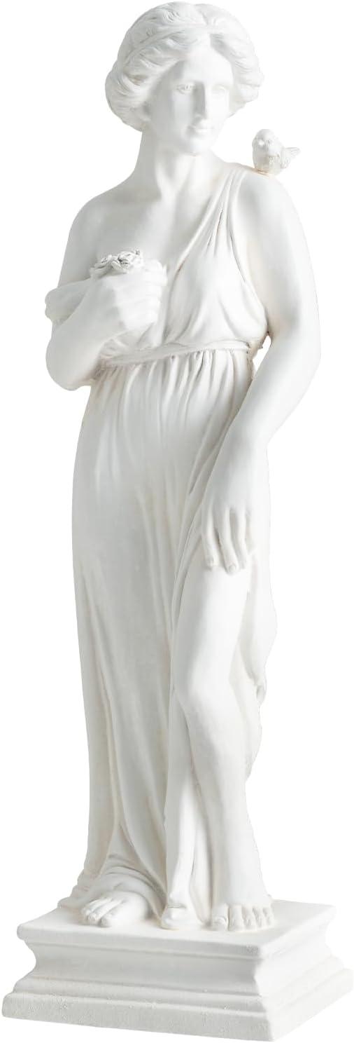 image:imageGiantex St Francis Garden Statue with Bird Feeder 245 Outdoor Saint Francis Statue with Animals WeatherResistant Magnesium Oxide Religious Sculpture for Garden Patio Prayer Catholic Yard DecorGreek Goddess with Bird