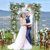 Giantex 7.5FT Wood Garden Arbor Trellis, Wooden Wedding Arch for Ceremony Party, Outdoor Archway Pergola for Climbing Plants, Pathway, Yard, Garden Decor, Easy Assembly (Honey Brown, 63”W x 90”H)(Honey Brown)