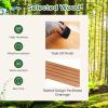 Giantex Folding Potting Bench, 2-Tier Gardening Workstation w/Storage Shelves, Wood Outdoor Potting Table for Garden, Yard, Balcony, Easy Assembly, Natural