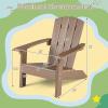 Giantex Kids Adirondack Chair, All-Weather HIPS Children’s Outdoor Chair w/Ergonomic Design, Toddler Lawn Chairs for Age 3-8, Kids Beach Chair for Garden Patio Backyard (4,Pink)(Taupe)