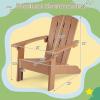Giantex Kids Adirondack Chair, All-Weather HIPS Children’s Outdoor Chair w/Ergonomic Design, Toddler Lawn Chairs for Age 3-8, Kids Beach Chair for Garden Patio Backyard (4,Pink)(Teak)