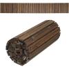 Giantex Garden Pathway Roll Up – 12ft Wood Walkway 22 inch Width, No Assembly Required, Outdoor Decorative Boardwalk Sidewalk Flooring Pavers for Lawns Backyard Patio Wedding, Golden Teak(Carbonized Brown)