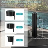Giantex Fillable Umbrella Base Stand, 80 lbs Heavy Duty HDPE Patio Umbrella Base, Weighted with Water & Sand, 2 Adjustable Knobs, Fits 1.5″–1.9″ Poles, for Outdoor Deck Pool Garden(88.0 Pounds)