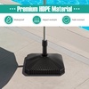 Giantex Fillable Umbrella Base Stand, 80 lbs Heavy Duty HDPE Patio Umbrella Base, Weighted with Water & Sand, 2 Adjustable Knobs, Fits 1.5″–1.9″ Poles, for Outdoor Deck Pool Garden(44.0 Pounds)