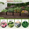 Giantex Wooden Raised Garden Bed, 23″ x 23″ Square Fir Wood Planter Box with Open-Ended Base for Vegetables Flowers Herbs, Indoor Outdoor Elevated Planter Container for Patio, Yard, Garden & Balcony(23″ x 23″ x 9″)