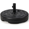 Giantex Fillable Umbrella Base Stand, 80 lbs Heavy Duty HDPE Patio Umbrella Base, Weighted with Water & Sand, 2 Adjustable Knobs, Fits 1.5″–1.9″ Poles, for Outdoor Deck Pool Garden(102.0 Pounds)