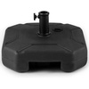 Giantex Fillable Umbrella Base Stand, 80 lbs Heavy Duty HDPE Patio Umbrella Base, Weighted with Water & Sand, 2 Adjustable Knobs, Fits 1.5″–1.9″ Poles, for Outdoor Deck Pool Garden(72.0 Pounds)