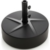 Giantex Fillable Umbrella Base Stand, 80 lbs Heavy Duty HDPE Patio Umbrella Base, Weighted with Water & Sand, 2 Adjustable Knobs, Fits 1.5″–1.9″ Poles, for Outdoor Deck Pool Garden(88.0 Pounds)
