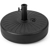 Giantex Fillable Umbrella Base Stand, 80 lbs Heavy Duty HDPE Patio Umbrella Base, Weighted with Water & Sand, 2 Adjustable Knobs, Fits 1.5″–1.9″ Poles, for Outdoor Deck Pool Garden(75.0 Pounds)